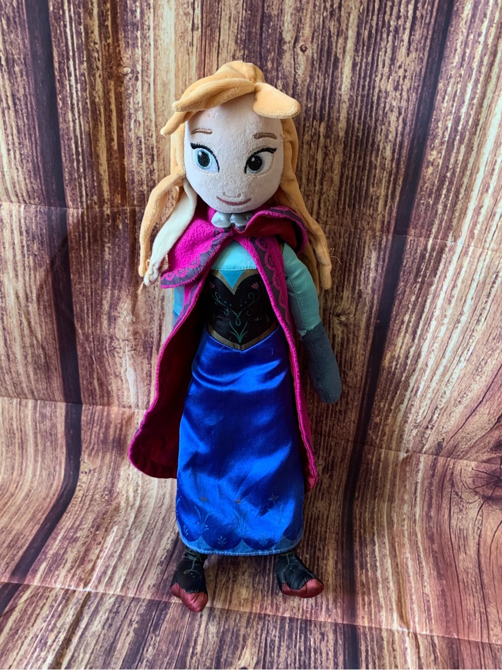 Disney Store Frozen "Princess Anna" Stuffed Plush Doll Size: 20"